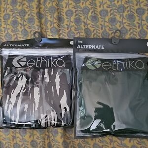 Ethika Camo and Solid Green Boxer Briefs